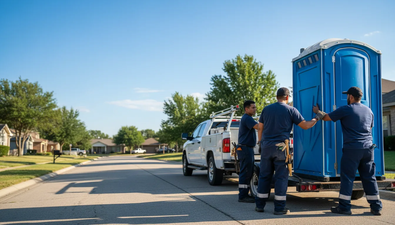 Portable Toilet Rental in Silver Lake, KS near me